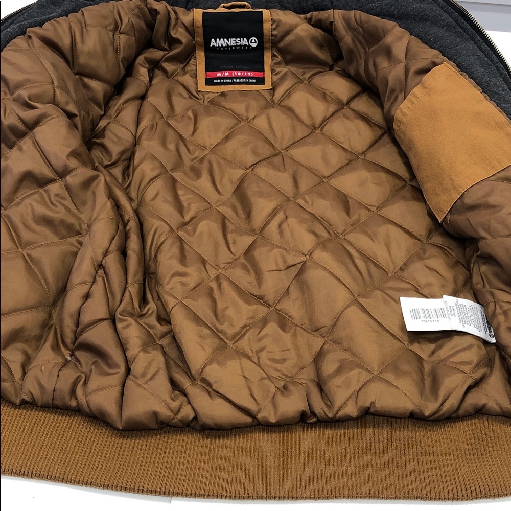Rugged-Style Canvas Jacket – Boys’ Size Medium (10–12) – Amnesia Outerwear - Picture 7 of 14
